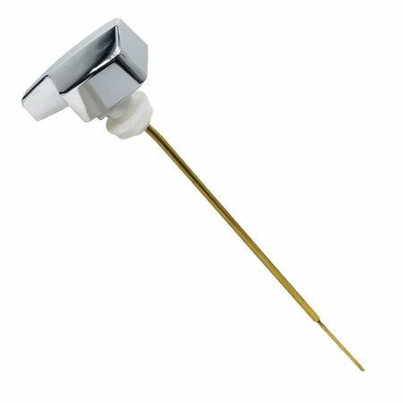 THRIFCO PLUMBING Eljer Toilet Tank Trip Lever Square, Chrome 4401833